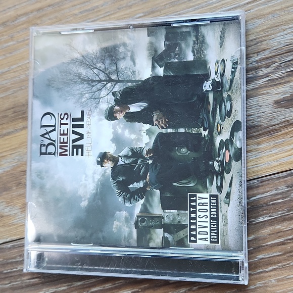 Bad Meets Evil Hell The Sequel CD Explicit Eminem Royce da 5 9 Slim Shady - Picture 1 of 16